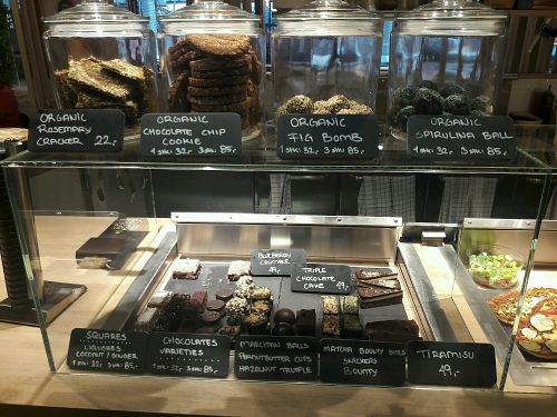 Snacks and desserts at CPH - 42°Raw - T2 in Copenhagen