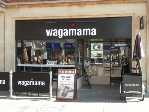 Exterior view at Wagamama in Peterborough