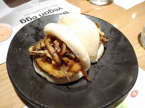 Vegan buns at Wagamama in Peterborough