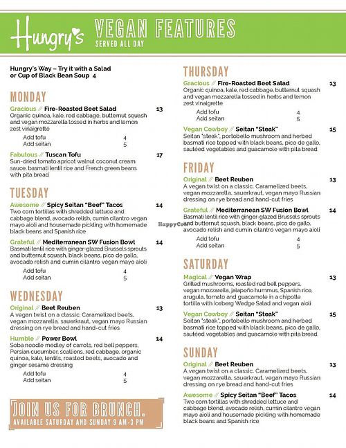 Hungry's - Houston Texas Restaurant - HappyCow
