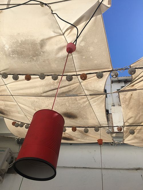 Terrace at Cafe ArtySana in Valencia