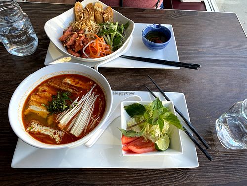 Satay soup and vermicelli special   at An Chay in Edmonton