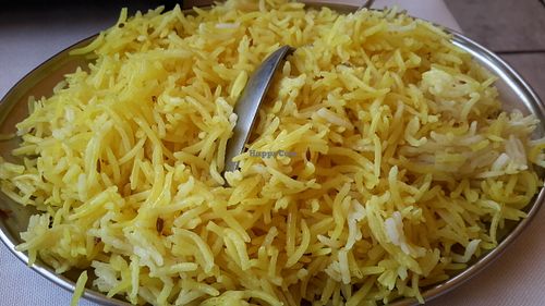 Rice at Jaipur Indian Restaurant in Nerja