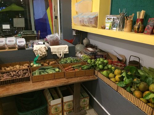 You can also buy local fruits  at Goom in Hoi An