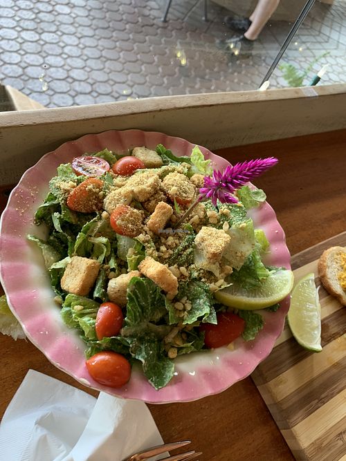   at a'a Roots Health Cafe in Lahaina