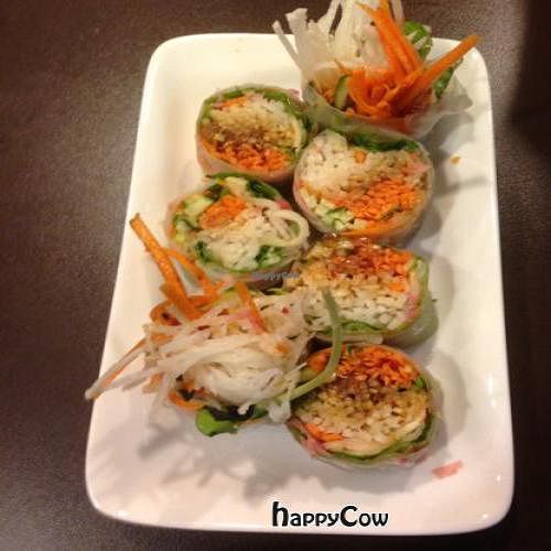 spring rolls at New Green Pasture Cafe 新绿园 in Central Singapore