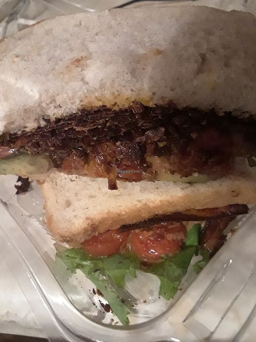 Eggplant VBLT was Dee-Li-Cious!! at Green is Good by Kate in Crown Point