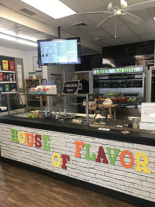 Ordering counter at House of Flavor in Bayonne
