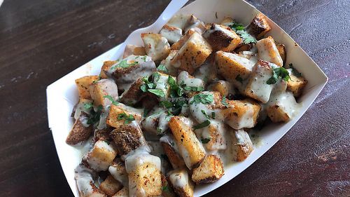 Papas Rojas  at Chisme Cantina in San Francisco