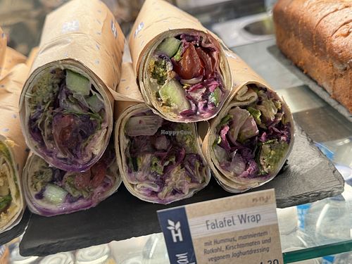 falafel wrap vegan  at Haferkater - Hbf Köln - Kiosk in Cologne