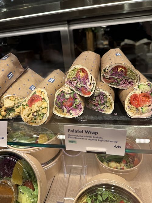 falafel wrap  at Haferkater - Hbf Köln - Kiosk in Cologne