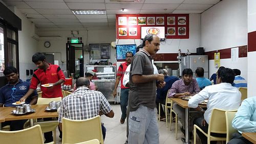 restaurant interior at Suriya 素利雅 in Central Singapore