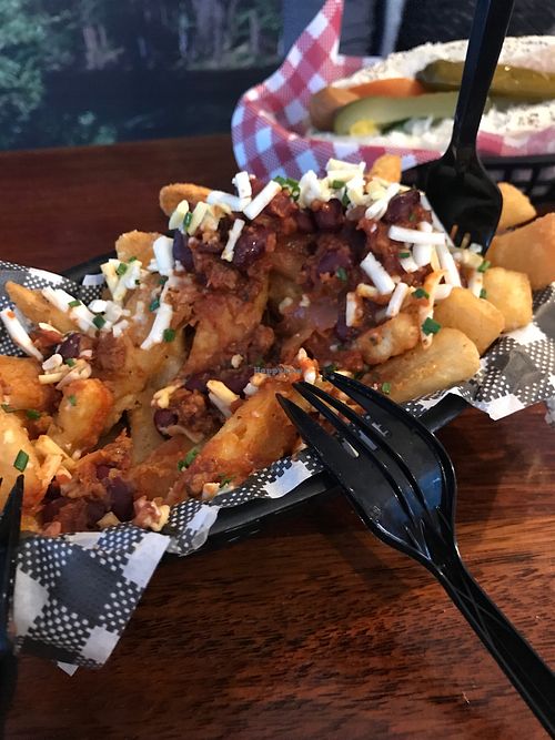 Vegan Chilli Fries at Tippler's Tap in South Brisbane