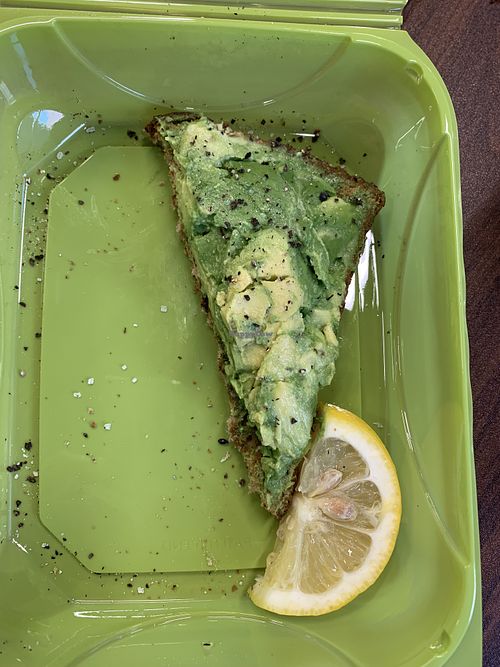 Avocado toast…they didn’t skimp on the avo! 🤤 at Superfruit Republic in Denver