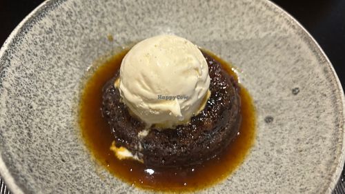 Sticky date pudding  at Green Man's Arms in Carlton