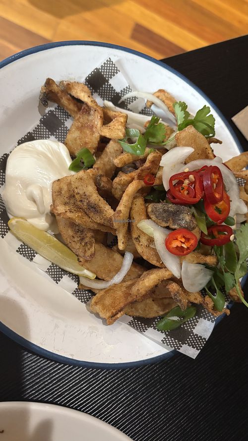 King oyster calamari   at Green Man's Arms in Carlton