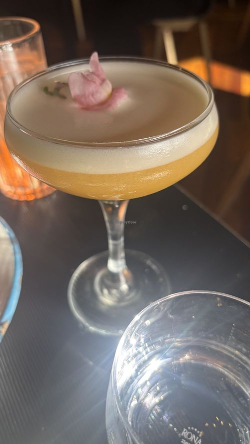 Baby peach mocktail   at Green Man's Arms in Carlton