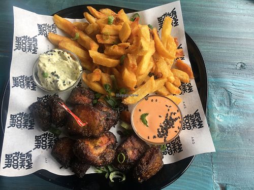 Wish & Chips at Vegan Junk Food Bar - De Pijp in Amsterdam