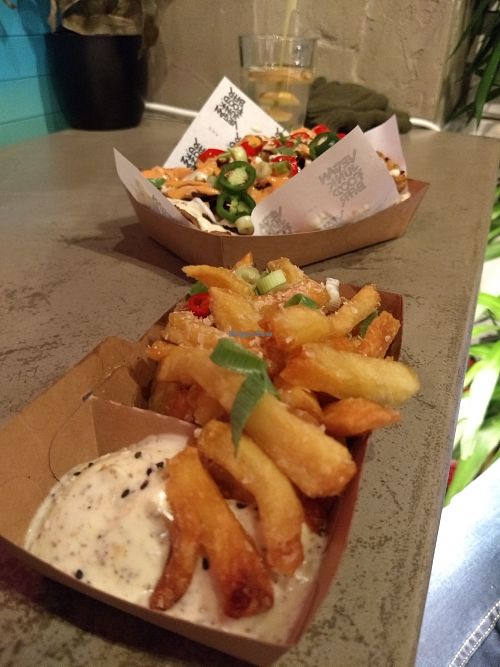 Fries and "kapsalon" at Vegan Junk Food Bar - De Pijp in Amsterdam
