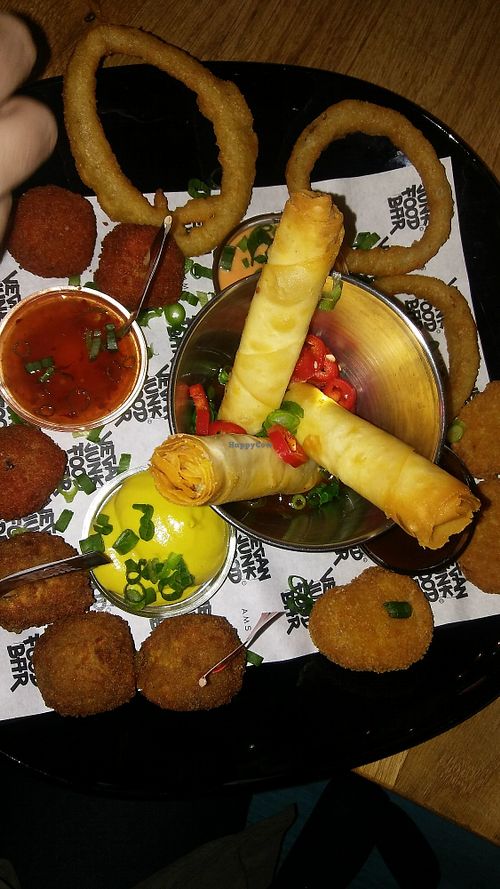 Jumbo platter at Vegan Junk Food Bar - De Pijp in Amsterdam
