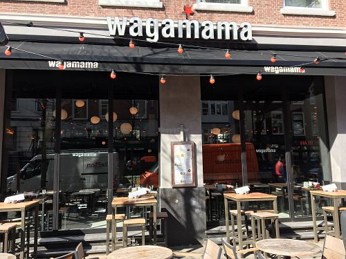 Front at Wagamama in Rotterdam
