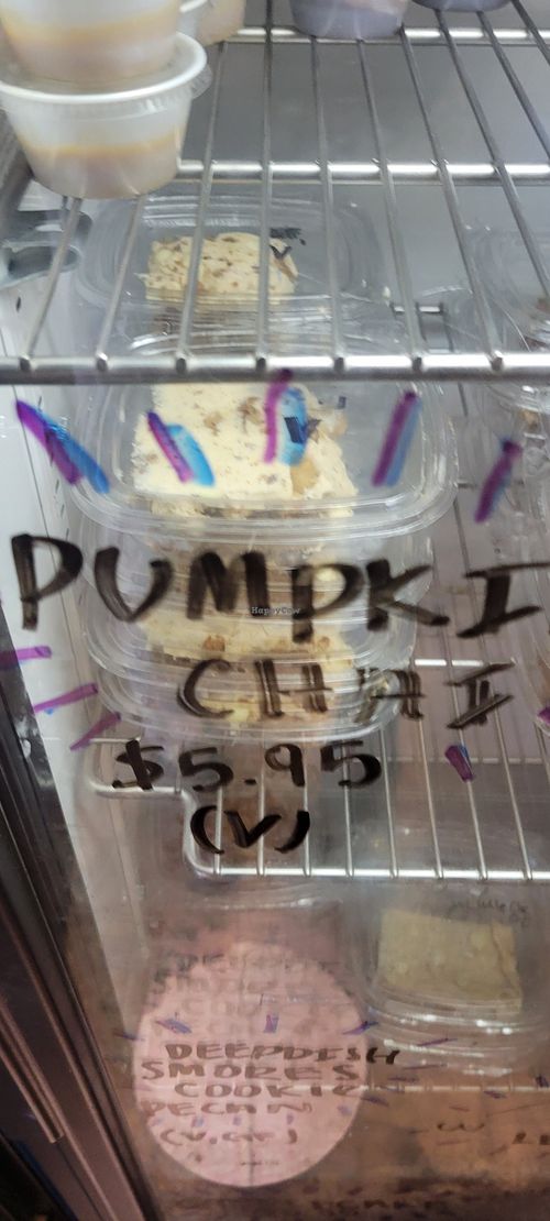 Pumpkin Chai Bread w/PB Creamsicle frosting by Heaven Sent Foods at The Pizza Patio in Flagstaff