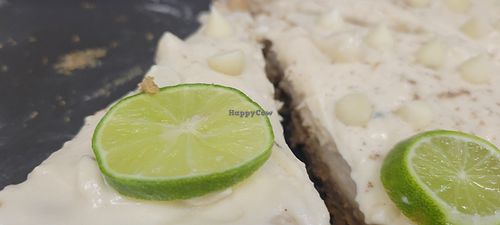 Key lime cheesecake at The Pizza Patio in Flagstaff