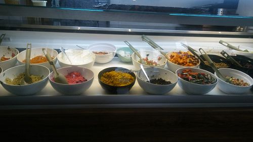 Buffet at FeinFood in Heidelberg
