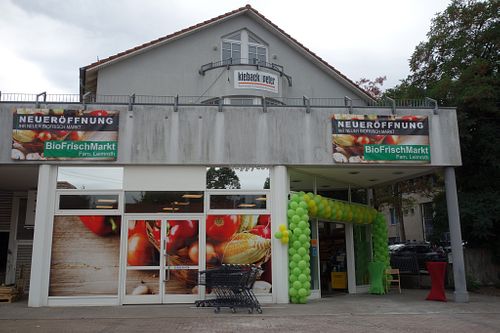 The new location at BioFrischMarkt  in Riegelsberg
