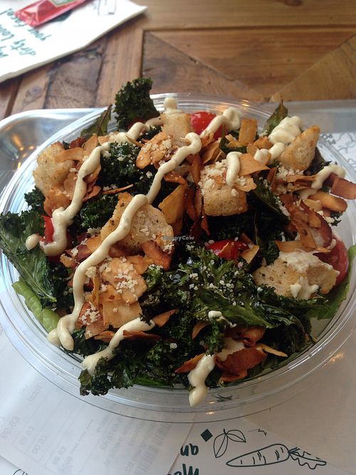 Kale Caesar Salad at Fressh in Birmingham