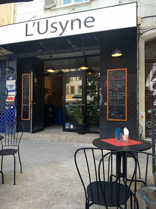 From the outside at L'Usyne in Marseille