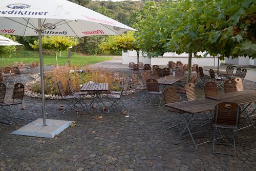 The garden at Romikulum in Trier