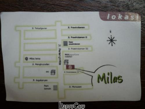 directions to Milas at Milas in Yogyakarta