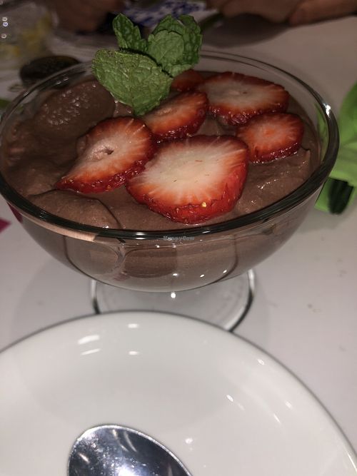 Pudding!! at Lapizza + Sana in Madrid