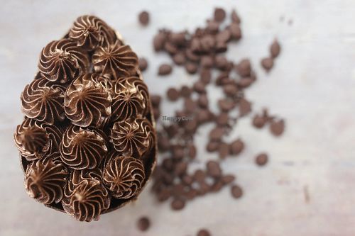 Ovo trufado at Renata Dias Cozinha Vegana in Brasilia