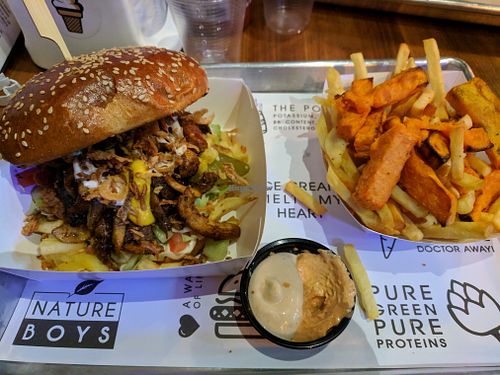 Madshroom sandwich at Nature Boys in Tel Aviv