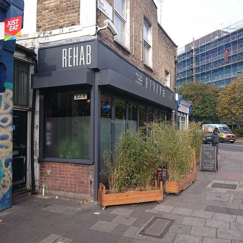 Rehab cafe and bar Hackney at Rehab in East London