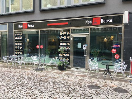 Changed names from green house to nori house at Nori House in Gothenburg