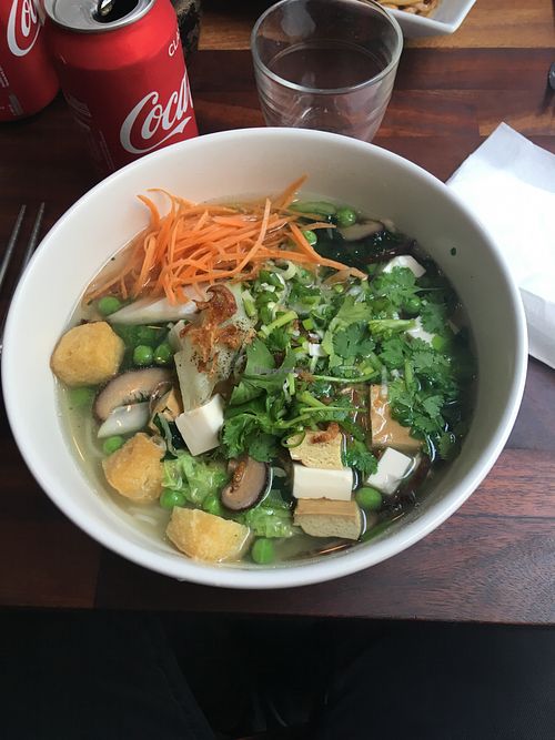 Vegansoppa at Nori House in Gothenburg