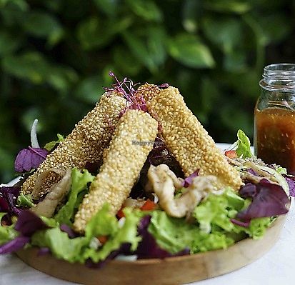 Crispy Tofu Salad at Burgreens - Plaza Indonesia in 