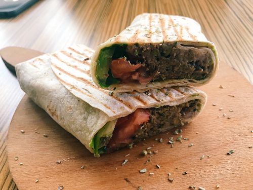Turkish Wraps at VegaNarsist - Nişantaşı in Istanbul