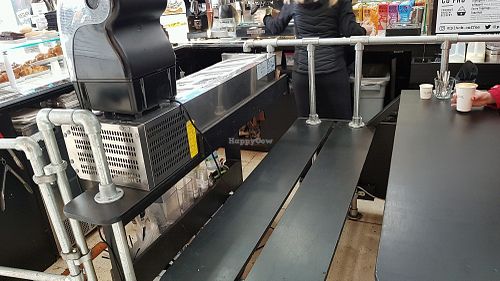 Small seating  at Pitch Coffee in South West London