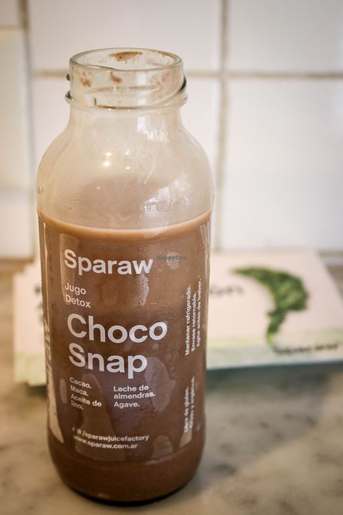 choco drink at Sparaw - Recoleta in Buenos Aires