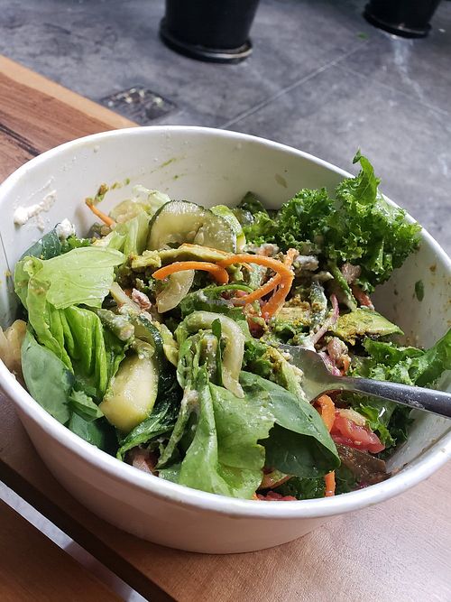 garden salad with avocado and everything else at Sparaw - Recoleta in Buenos Aires