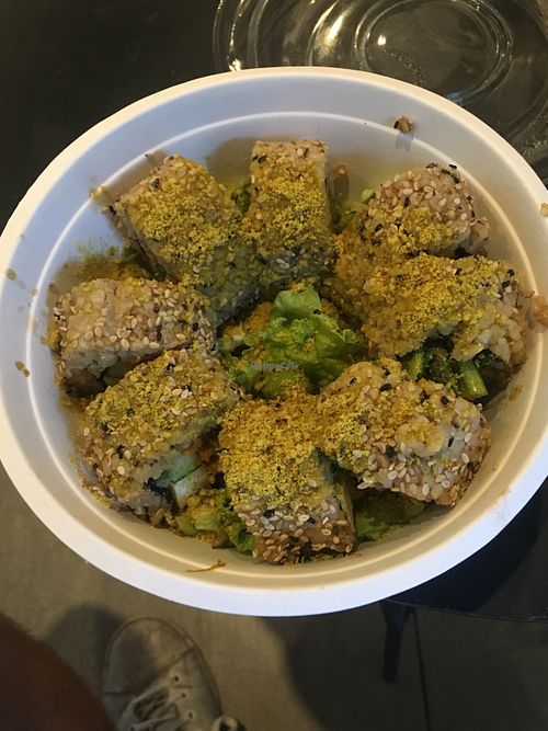 Sushi with yamani rice at Sparaw - Recoleta in Buenos Aires