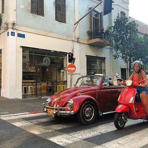 Outside view at Urban Shaman in Tel Aviv