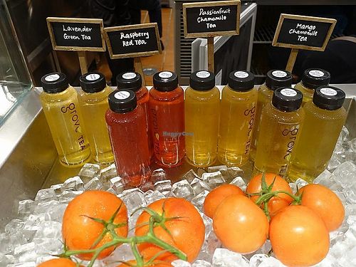 a variety of Teas at Grove Cafe 素林 - Paya Lebar in Central Singapore