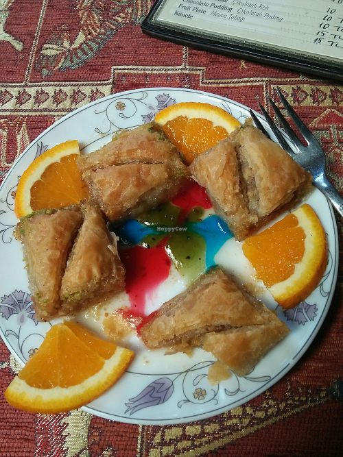 Baklava at Silk Road Cafe and Restaurant in Goreme