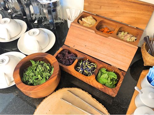 Do your own hot drink at DiLite Restaurant in Phuket