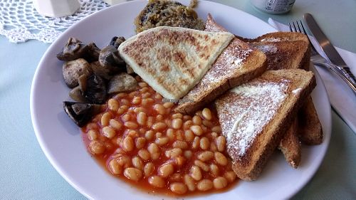 Vegan Breakfast. at Pots in Falkirk